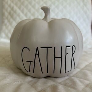 Rae Dunn Ceramic Gather Pumpkin